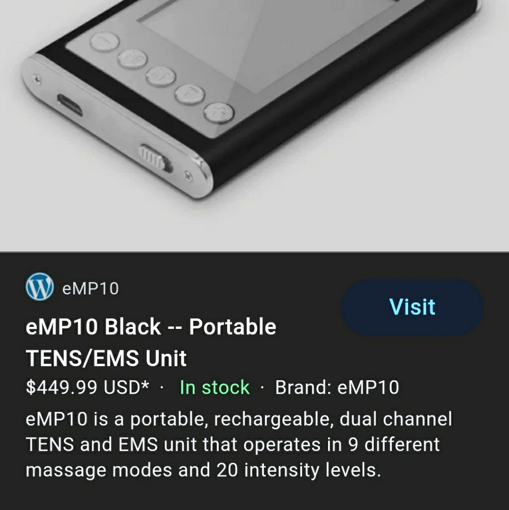eMP10 silver - Portable - Picture 3 of 4